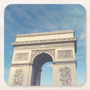 Porta-copo De Papel Quadrado Arco do Triunfo Paris