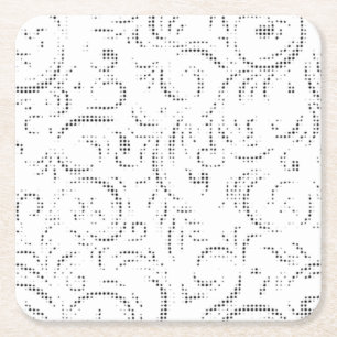 Porta-copo De Papel Quadrado Arte de linha, canguru, Porta copos de papel fanta
