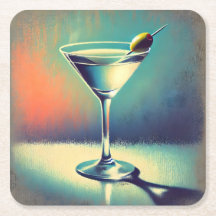 Arte do Martini I Love The Blues de Meados do Sécu