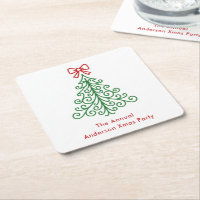 Árvore simples com Natal moderno Arco