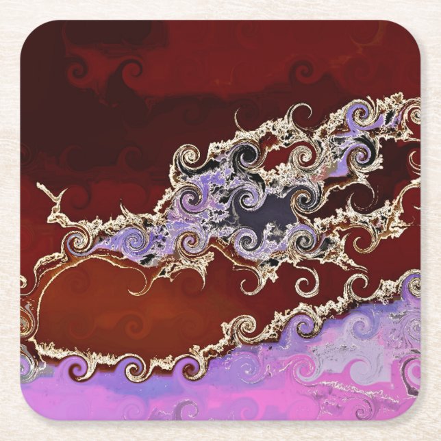 PORTA-COPO DE PAPEL QUADRADO ÁRVORES (Frente)