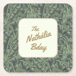 Porta-copo De Papel Quadrado As Cabanas