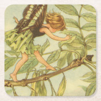 Ash Tree Fairy Walking on Branch