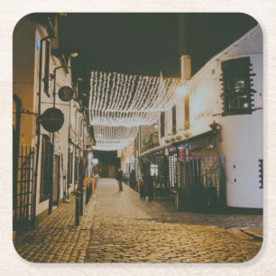 Porta-copo De Papel Quadrado Ashton Lane, Glasgow, Escócia
