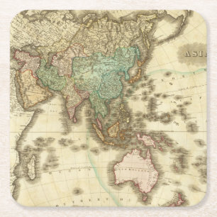 Porta-copo De Papel Quadrado Ásia 32