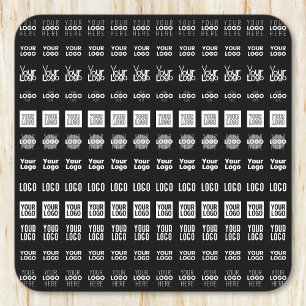 Porta-copo De Papel Quadrado Até 12 Logos Diferentes ou Imagens Carregadas