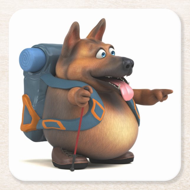 Porta-copo De Papel Quadrado backpacker GS (Frente)