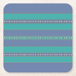 Porta-copo De Papel Quadrado Bandas de brisa oceânica