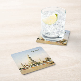 Porta-copo De Papel Quadrado Bangkok, Tailândia