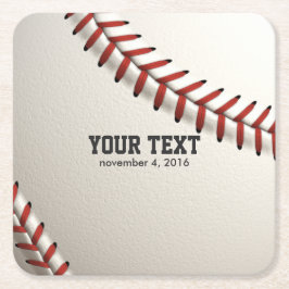 Porta-copo De Papel Quadrado Basebol