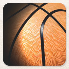 Porta-copo De Papel Quadrado Basquete