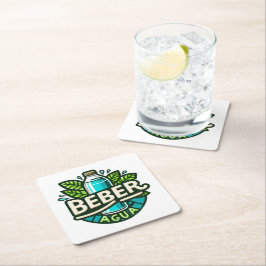 Porta-copo De Papel Quadrado Beber agua