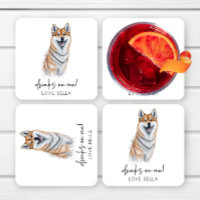 Bebidas Em Mim! Shiba Inu Dog Pet Weding Weding