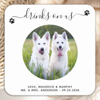 Bebidas Modernas No Casamento Personalizado De Pet