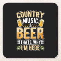 Beer Drinker Country Music Beer Drinking Birthday