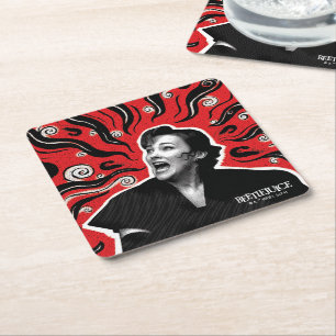 Porta-copo De Papel Quadrado Beetlesumo   Delia Deetz