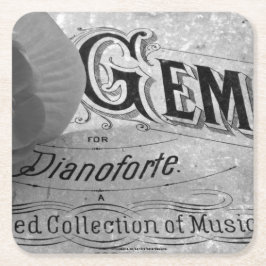 Porta-copo De Papel Quadrado Begonia Gems Pianoforte