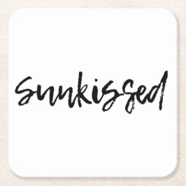 Porta-copo De Papel Quadrado Beijo