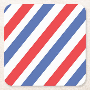 Porta-copo De Papel Quadrado Belo Conjunto de Portas copos Vermelho, Branco e A