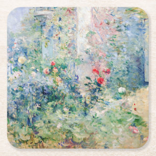 Porta-copo De Papel Quadrado Berthe Morisot - O Jardim em Bougival