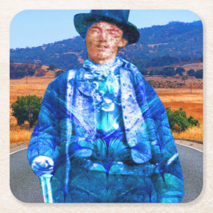 Porta-copo De Papel Quadrado Billy the Kid