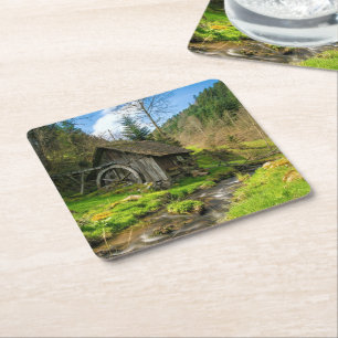 Porta-copo De Papel Quadrado Black Forest Grist Mill Alemanha