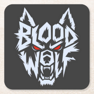 Porta-copo De Papel Quadrado Bloodwolf: O Alpha Awakens