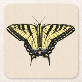 Porta-copo De Papel Quadrado Borboleta-do-sudoeste
