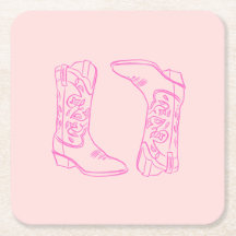 Botas Rosa de Cowgirl Barbie Solteira