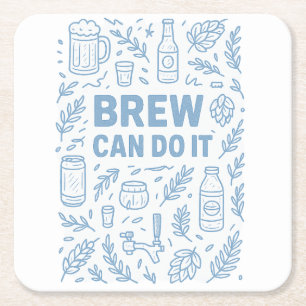Porta-copo De Papel Quadrado Brew pode fazer isso