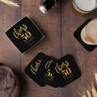 Brinde a 50 anos de favor personalizado de anivers