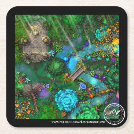 Porta-copo De Papel Quadrado BSProductions Art