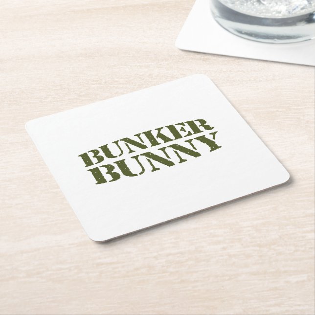 PORTA-COPO DE PAPEL QUADRADO BUNKER BUNNY (Inclinado)