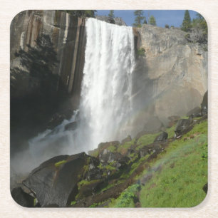 Porta-copo De Papel Quadrado Cachoeira Vernal I no Parque Nacional de Yosemite
