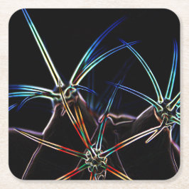 Porta-copo De Papel Quadrado Cactus 1