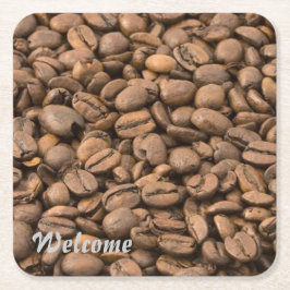 Porta-copo De Papel Quadrado café