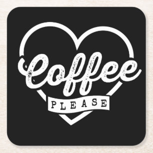 PORTA-COPO DE PAPEL QUADRADO CAFÉ