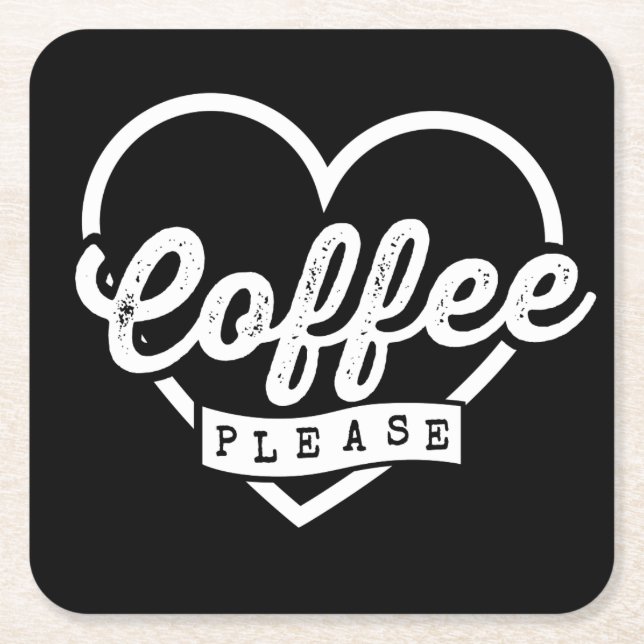 PORTA-COPO DE PAPEL QUADRADO CAFÉ (Frente)