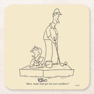 Porta-copo De Papel Quadrado Caixa de areia