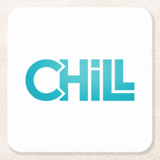 Porta-copo De Papel Quadrado Camiseta Gráfica Minimalista Chill Zen | Meditação