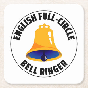 Porta-copo De Papel Quadrado Campanologia Bell Ringer Bell Ting Bells Torre