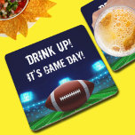 Porta-copo De Papel Quadrado Campo e luzes do estádio de futebol - PERSONALIZAR<br><div class="desc">Personalize essas portas copos de papel do tema de futebol com seu nome, nome da equipe, número de camisa ou licença como está. Clique em PERSONALIZAR e, em seguida, clique em outro link para alterar as fontes e adicionar informações. Consulte os convites, guardanapos, placas de papel, marcadores de vinho e...</div>