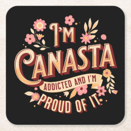 Porta-copo De Papel Quadrado Canasta viciada | Massas alimentícias