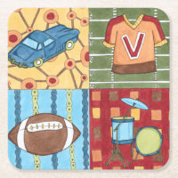 Carro, Jersey, kit de futebol e tambor