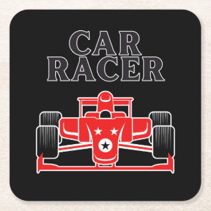 Porta-copo De Papel Quadrado Carro Racer