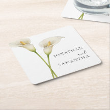 Casamento Flor de Lírio Calla Branco Moderno