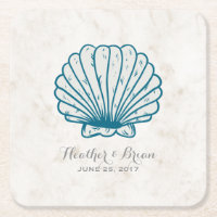 Casamento Real Blue Rustic Seashell