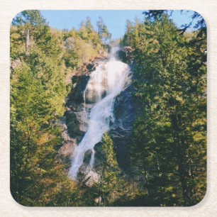 Porta-copo De Papel Quadrado Cataratas Shannon, Squamish, Canadá 