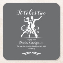 Celebração de Aniversário do Casal Dançante Elegan