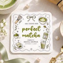 Chá Bridal Shower Ela Encontrou Seu Matcha Perfeit